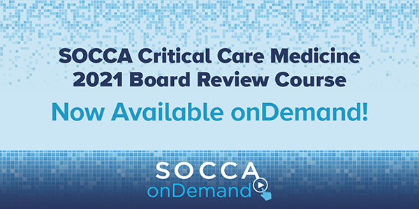 SOCCA 2021 Board Review Course