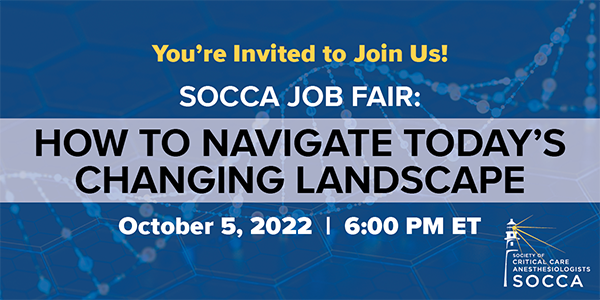 SOCCA October 5 2022 Job Fair