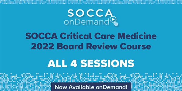 SOCCA 2022 Board Review Course All 4 Sessions Image