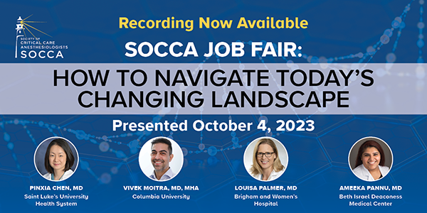 SOCCA Job Fair October 4 Event Recording Image