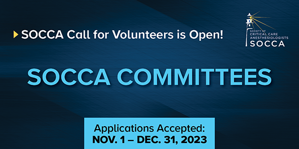 SOCCA Call for Committee Volunteers Image